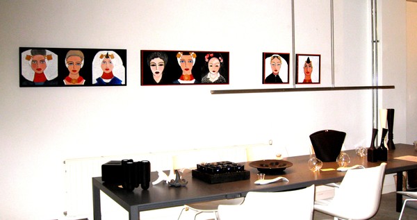 Another wall in the gallery