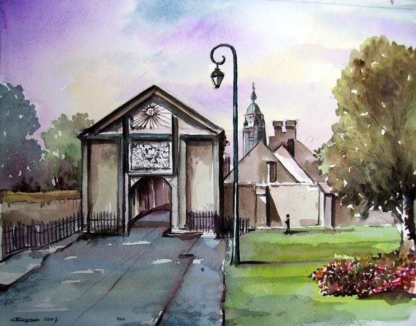Gate Bergues (France)