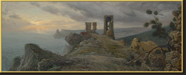 Genoese fortress. Balaklava.