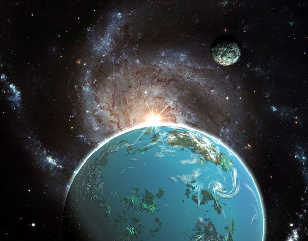 Galaxy rising