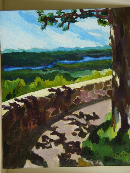 Etienne Brule's lookout, Que