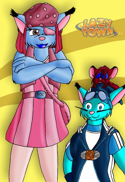 Boo in LazyTown, Fin