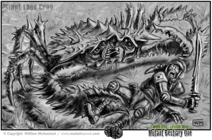 Giant Mutant Land Crab
