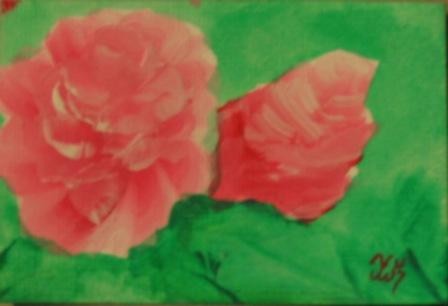 ACEO ATC - Flowers 1