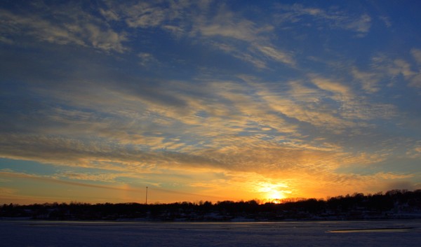 Sun Dog Sunset