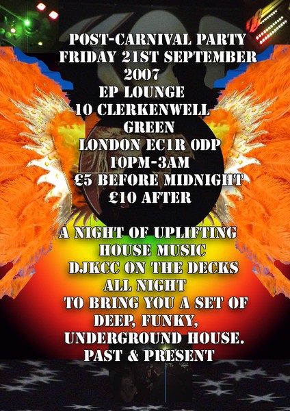 Post Carnival party