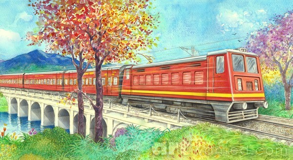 Cover, Railway Journey