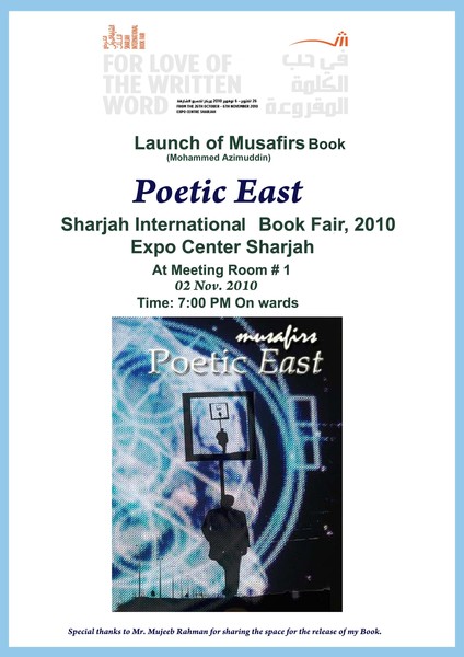 #shjbif musafirs poetic east