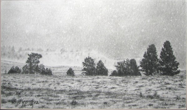 winter setting in