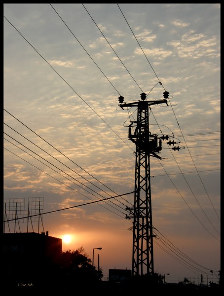 Electric sunset