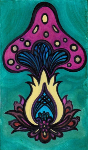 purple-mushroom