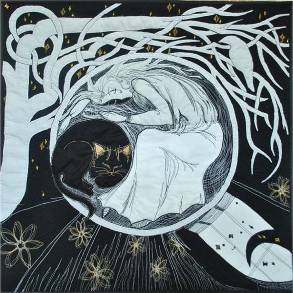 The Goddess Bast asleep