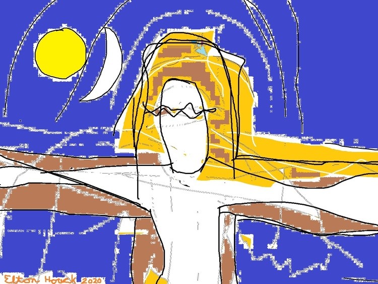 my SAVIOR LIVES,,(C) 2020 ELTON HOUCK