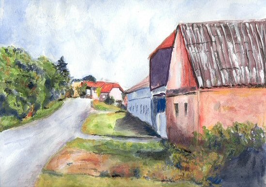 Country road.