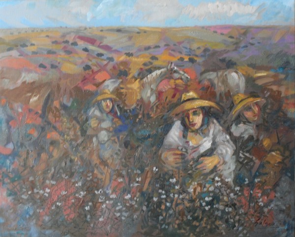 Former compilation of cotton (The fall Andalucia)