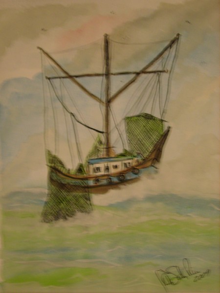 Shrimp boat