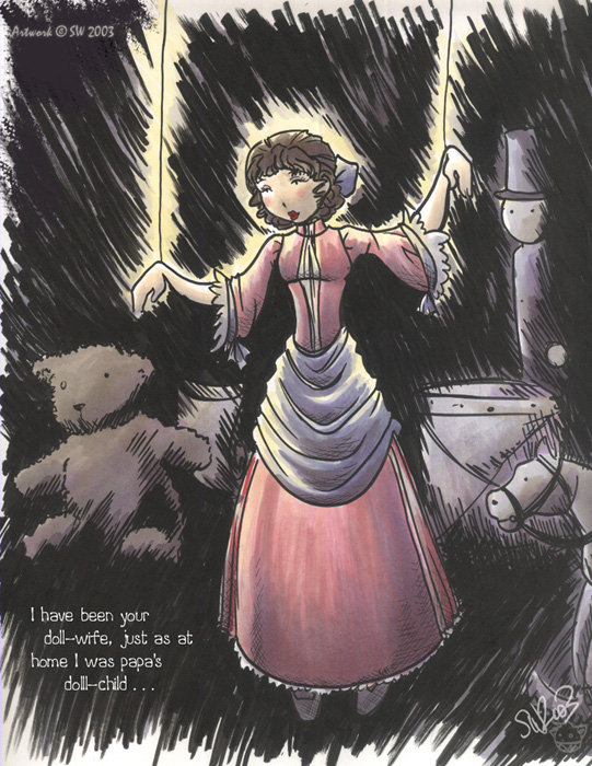 In a doll's house