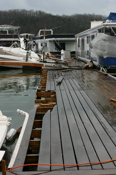 Grider Hill DOck Storm 4-11-2008