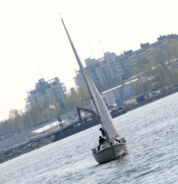 sailing towards home