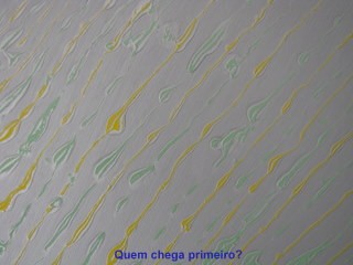 Quem chega primeiro?