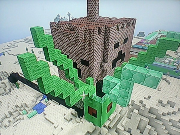 me in minecraft castle