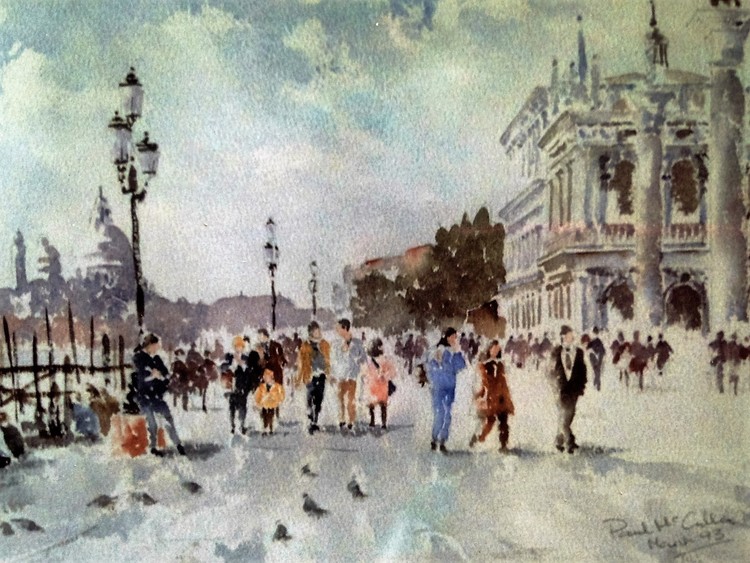 Strolling on the riva degli schiavoni