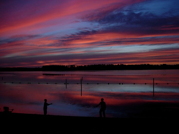 Sunset on the Lake