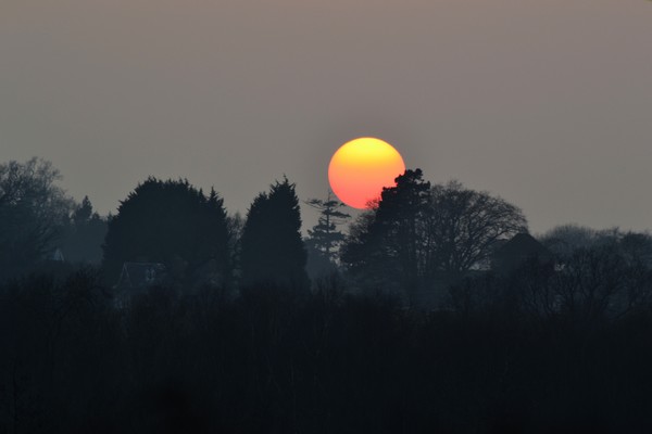 Sunset Frant England