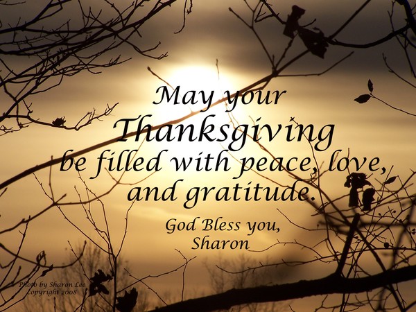 Happy Thanksgiving Dear Friends