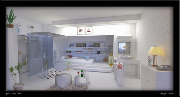 le studio blanc