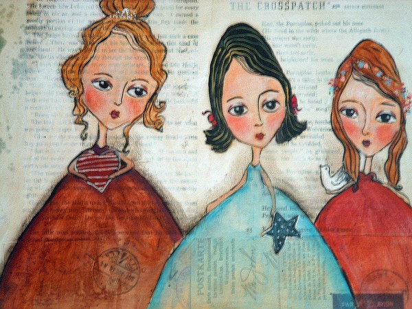 Three muses.. love, hope, faith