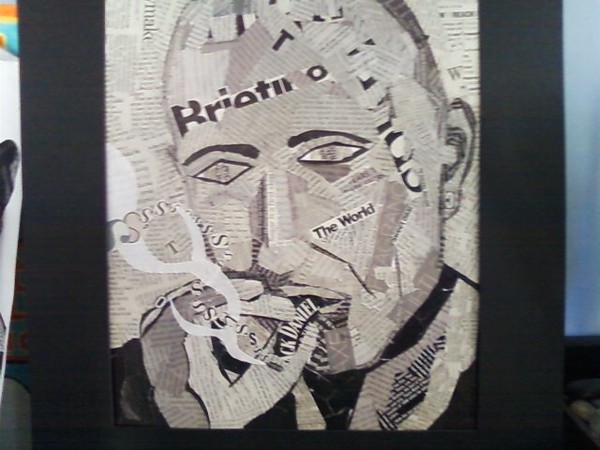 Bald Man Collage