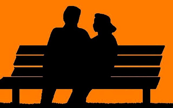 Sitting Couple