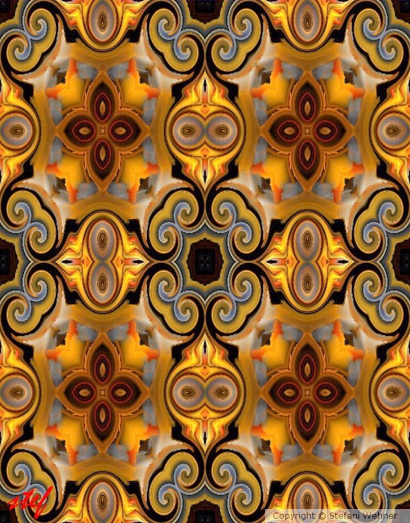 golden fall pattern