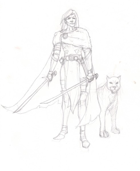 drizzt and his panther