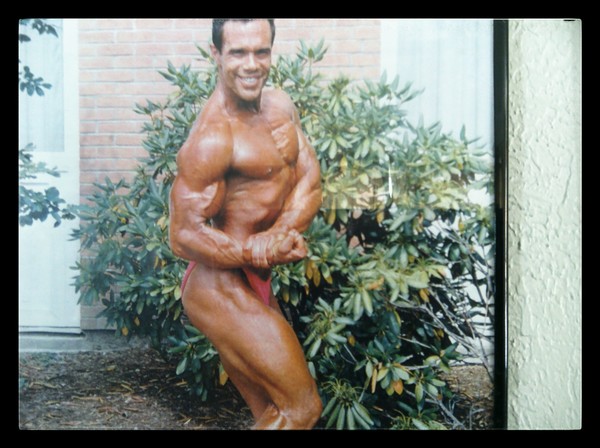 Joe in his pro body building days