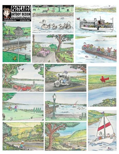 Central New York Postcards