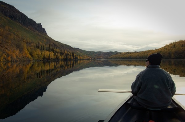 Canoe in Autumn