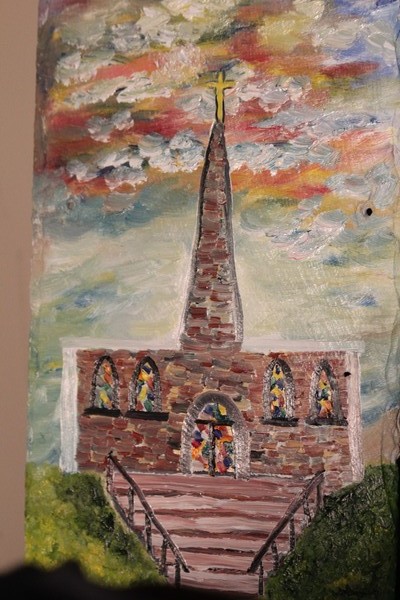 Slate Painting1 (from antique card)
