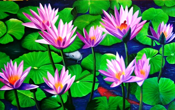 IT WAS JUST LIKE A LOTUS FLOWER UNFOLDING