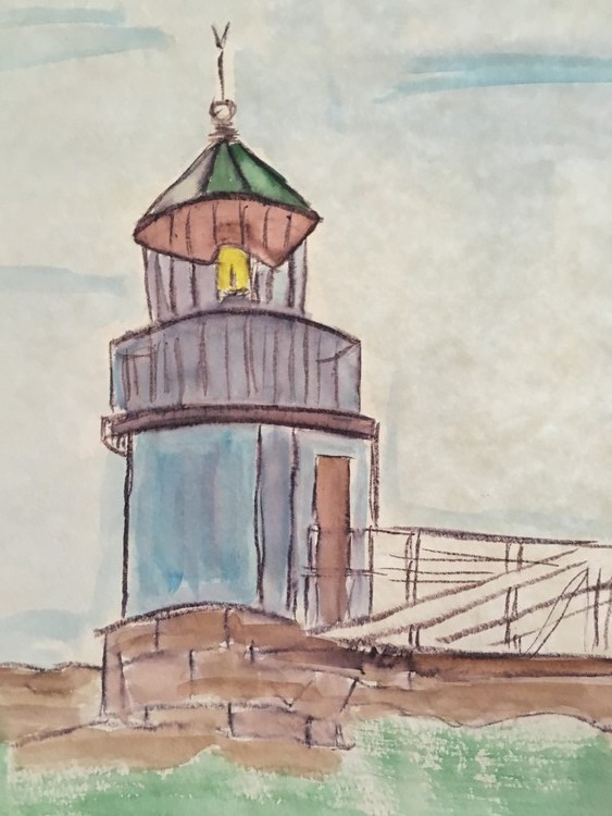 A closer lighthouse