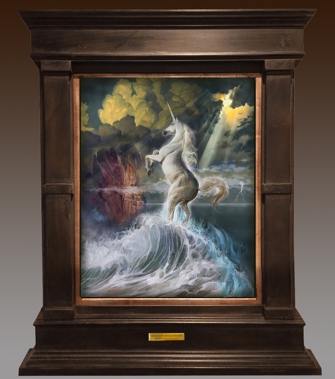 Transformation Large Ornate Framed