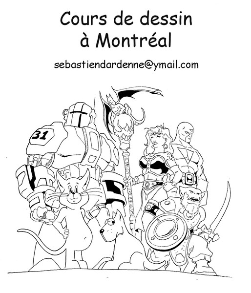 Cours de dessin Montreal