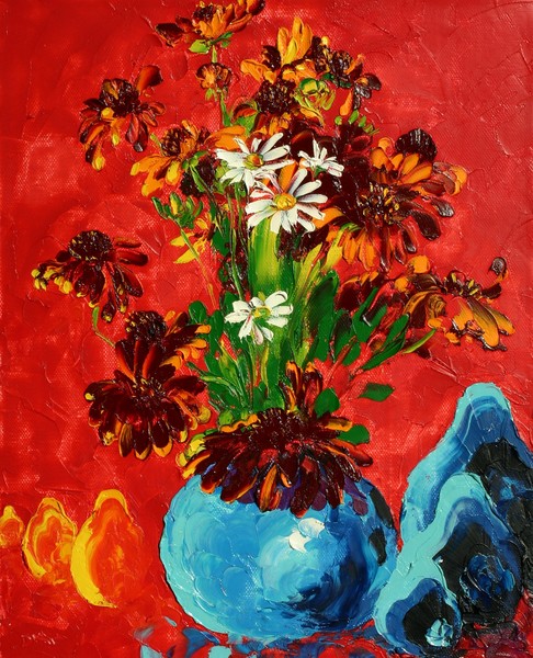 Still-life with nested dolls