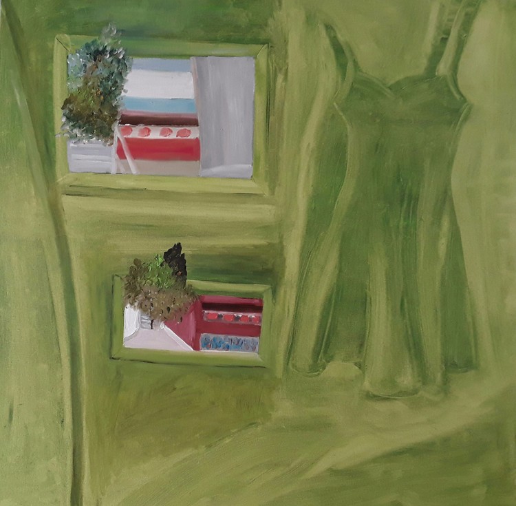 Green Dress, 2017
