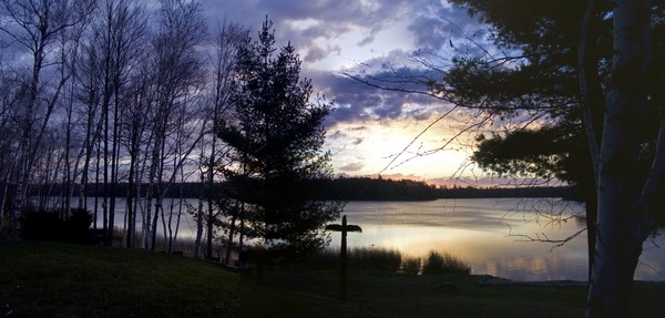 Sunrise in the North Woods