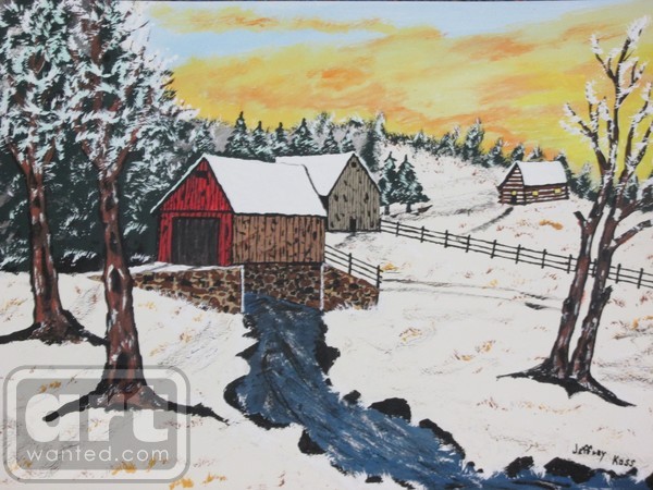 Log Cabin Covered Bridge
