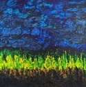 Blue landscape