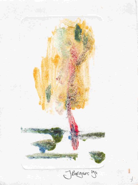 L' Homme en Jaune 1, Litho, 1994