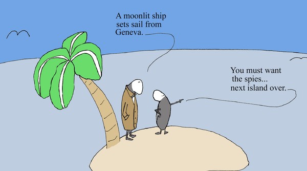 moonlit ship